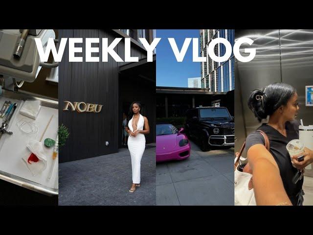 WEEKLY VLOG: NOBU STAYCATION, PHIPPS FASHION SHOW, WORK AS A DENTAL HYGIENIST, WORKOUTS + MORE