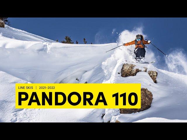 LINE 2021/2022 Pandora 110 Skis – The Best Women's Powder Ski Created With THC Technology