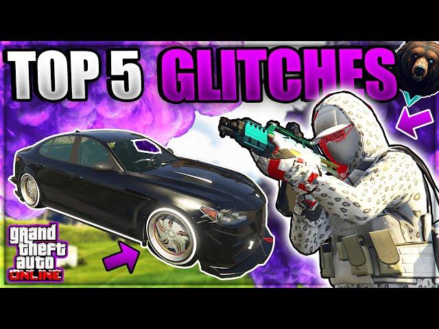 GTA 5 Online - TOP 5 WORKING GLITCHES! Patch 1.70! (Benny Merge, Telescope Glitch, Launches & MORE!