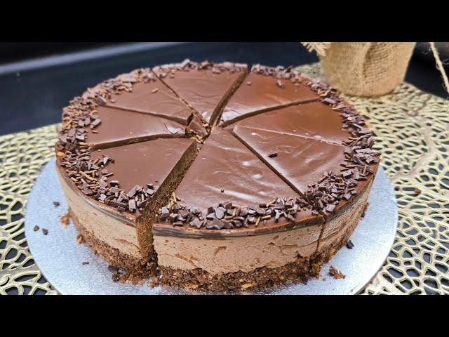 COLD CHOCOLATE CAKE in 5 MINUTES! WITHOUT OVEN, WITHOUT EGGS! Very fast and DELICIOUS!