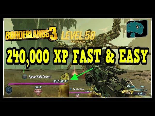 Borderlands 3 Get up to 240,000 XP FAST & EASY