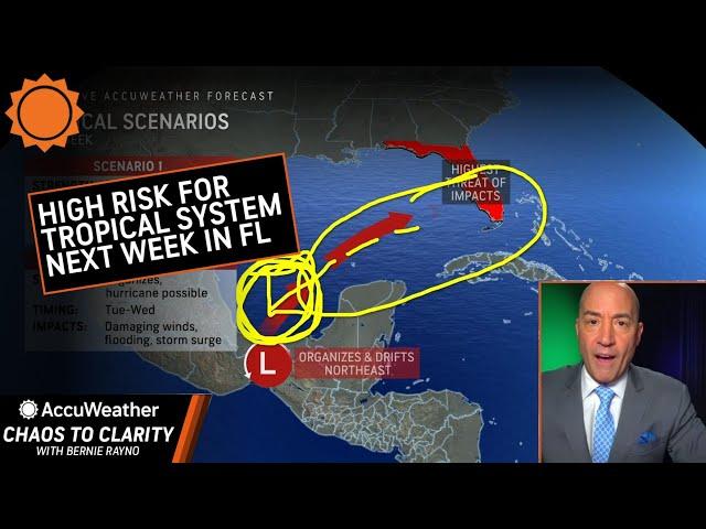 Chaos to Clarity: High Risk for Tropical Development For Florida