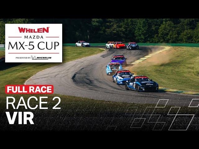 2024 IMSA Whelen Mazda MX-5 Cup at VIR | Race 2 | Alton, Virginia