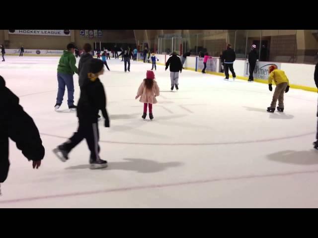 Lydia, Lucas, Tyree, Sam & Brett Ice Skating