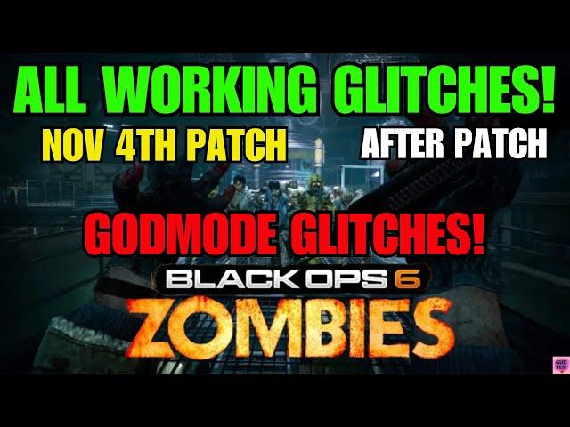 BEST BO6 ZOMBIES GLITCHES AFTER PATCH! (WALKING GODMODE GLITCH) NEW SOLO UNLIMITED XP/CAMO GLITCH!