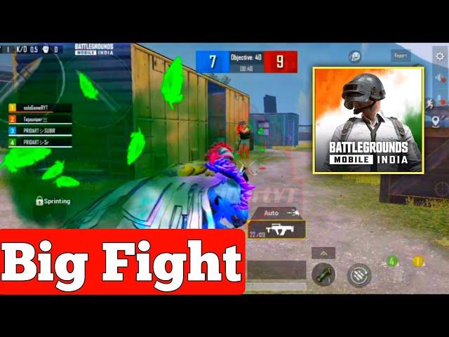 BATTLEGROUNDS MOBILE INDIA BIG FIGHT | BGMI  1V4 GAMEPLAY | PUBG NEW STATE. [PriDart YT]