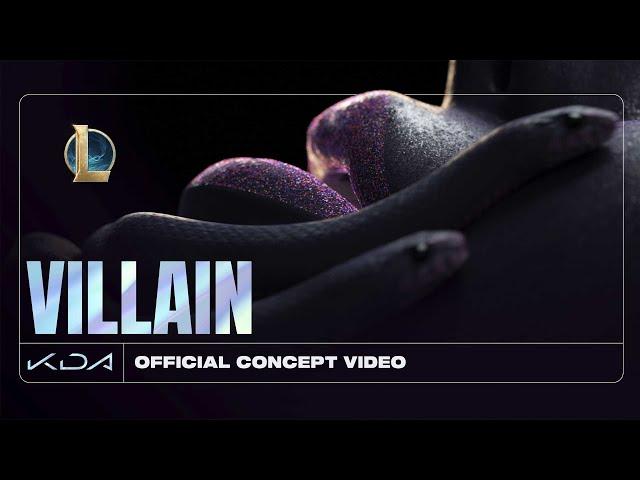 K/DA - VILLAIN ft. Madison Beer and Kim Petras (Official Concept Video - Starring Evelynn)