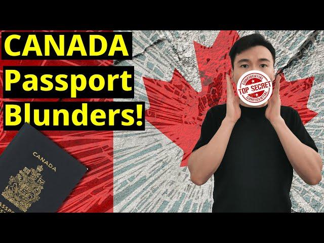 How Canada Failed Diplomacy - Why Canadian Passport Have Issues in THESE Countries