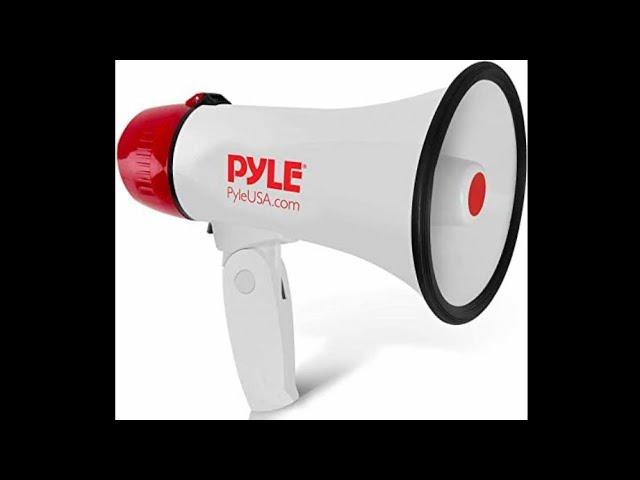 Pyle megaphone speaker bullhorn