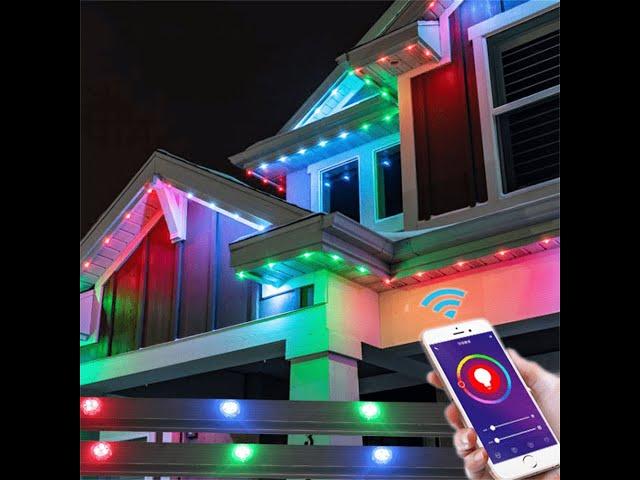 Full Color LED Pixel Point Source Light Outdoor Pixel Strings with Aluminum Profile