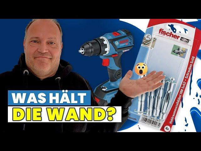 Die passenden DÜBEL für die TROCKENBAUWAND?! Montage + Erklärung verschiedene Dübelarten ||ToolGroup