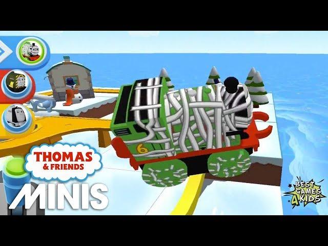 Thomas & Friends Minis #73 | SPOOKY PERCY Mini in GORDON’S WINTER WONDERLAND By Budge Studios