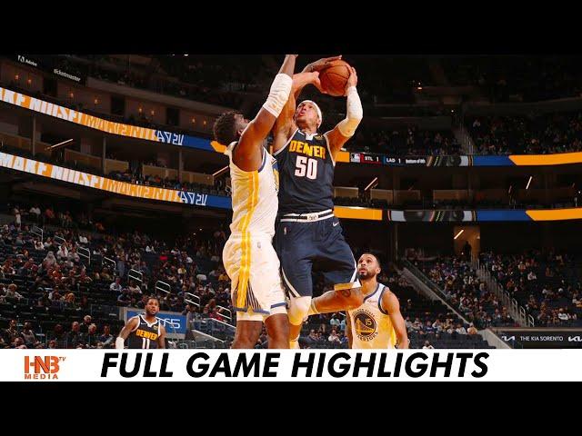 Denver Nuggets vs GS Warriors 10.6.21 | Full Highlights | @HNBMediaTV