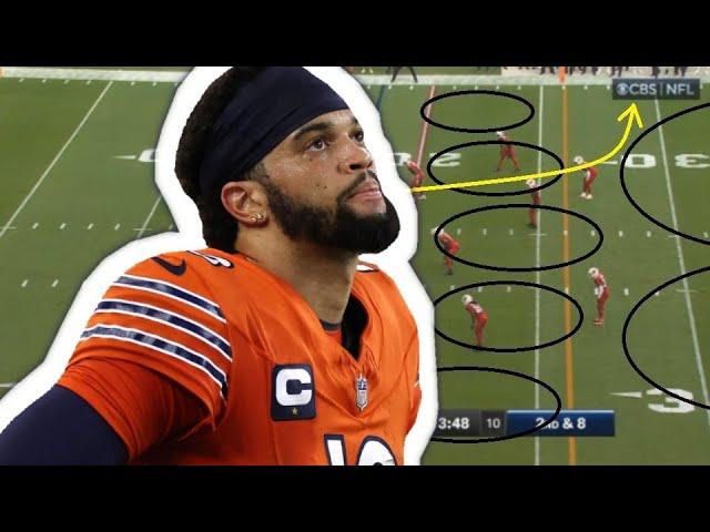 Film Study: What went WRONG for Caleb Williams and the Chicago Bears Vs the Arizona Cardinals