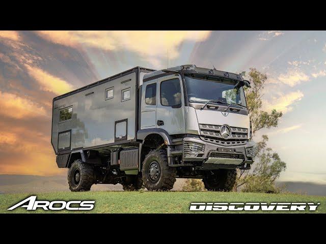 The Ultimate Overland Vehicle: Mercedes-Benz Arocs with Unidan 5800mm Discovery Body