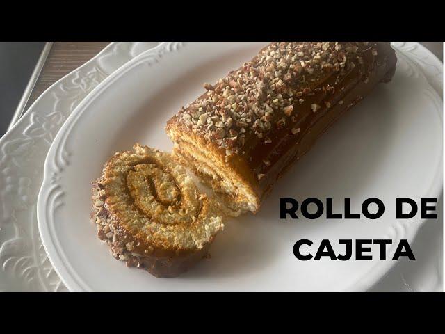 Rollo de Cajeta - Receta Facil