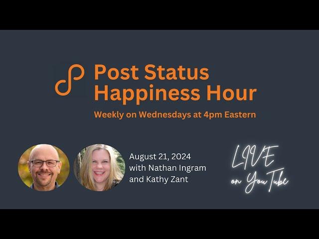 Post Status Happiness Hour