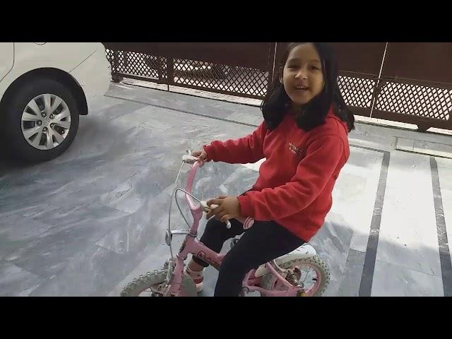 Ziva Riding her Bicycle | kids day out | kids activities | holiday  #zivakhan #kids #playtime #play