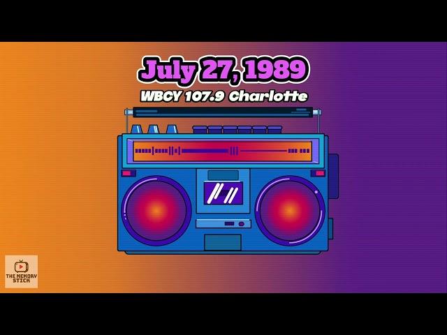 WBCY 107.9 Charlotte (July 27, 1989) (Radio Recording)