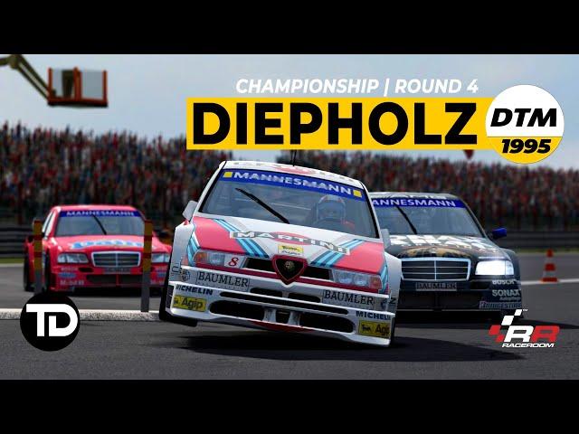 RUNAWAY RUNWAYS | DTM 1995 Custom Championship in RaceRoom | Round 4: Diepholz