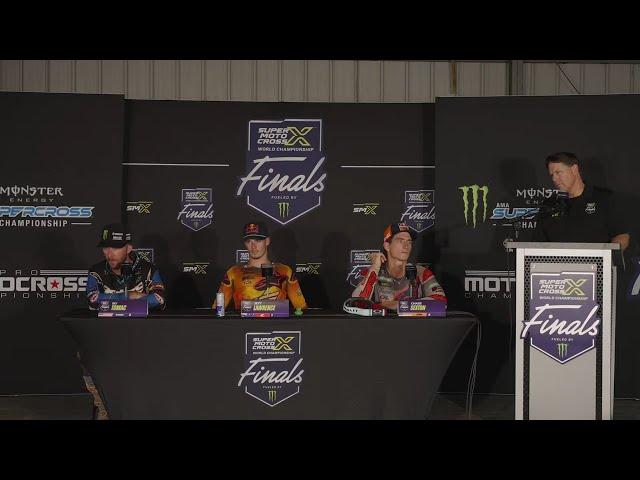 SuperMotocross: Playoff Round 1 - Post Race Press Conference: Charlotte, NC