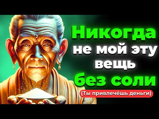 Мойте эту вещь с солью и у вас ВСЕГДА БУДУТ ДЕНЬГИ и не будет долгов!