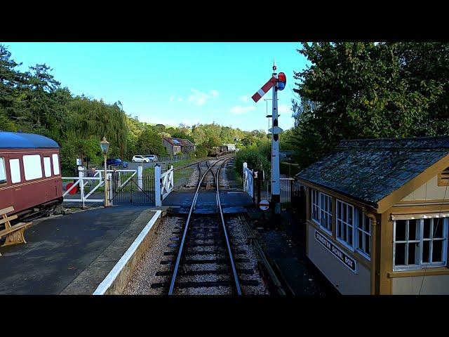 Driver's Eye View - South Devon Railway (England) - Buckfastleigh to Totnes Riverside