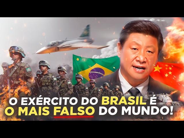 VERGONHA MILITAR: Chineses classificam o Exército Brasileiro como o MAIS FALSO DO MUNDO!