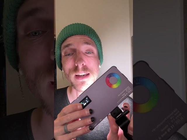 Boost Your Videos with This Tiny Yet Mighty Lighting Solution! #selfielight