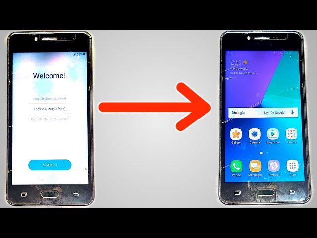 Bypass Google Account for Samsung J2 Prime (G532) - TalkBack method | Last 2020