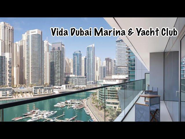 Luxury Deluxe Suite Room Tour - Vida Dubai Marina & Yacht Club!