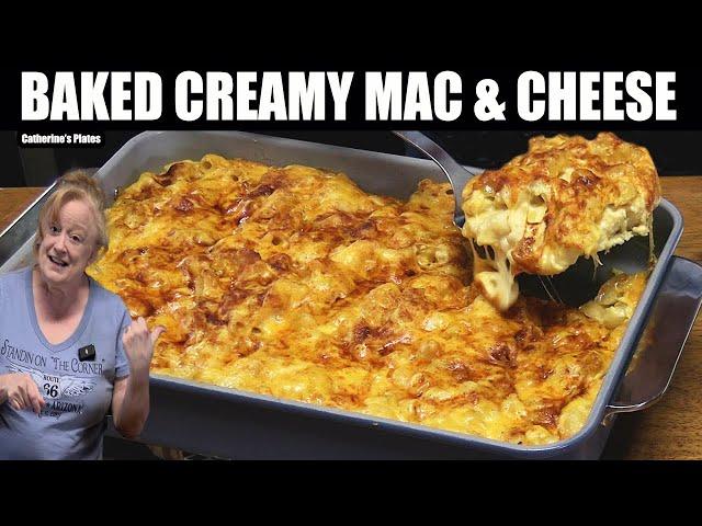BAKED MAC & CHEESE Delicious Cheesy Side Dish