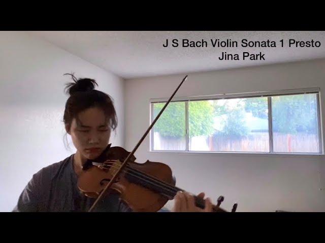 How To Practice My Music: Example, J. S. Bach Sonata 1 Presto