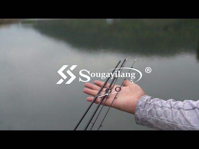 Take Sougayilang fishing rod with me to go fishing