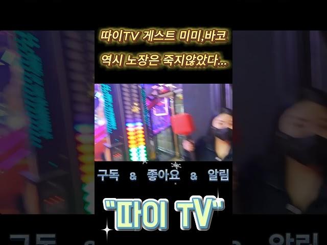 따이TV 게스트 미미,바코 오락실체험 해머 (망치들기도 어려운 미미)