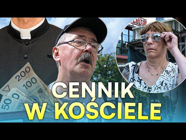 "KSIĄDZ WYSTAWIŁ MI RACHUNEK" EMERYCI O CENNIKU W KOŚCIELE