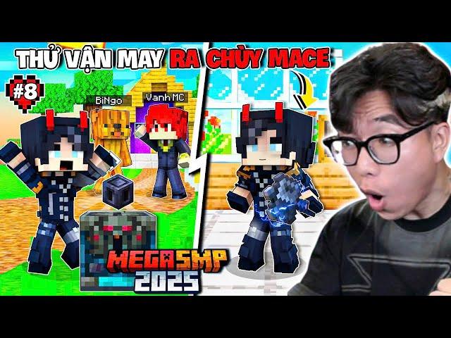 BI HUỲNH TRẢI NGHIỆM ĐƯỜNG BĂNG TỬ THẦN VÀ SỞ HỮU CHÙY MACE 1 GÕ 1 MẠNG | MINECRAFT MEGA SMP #8