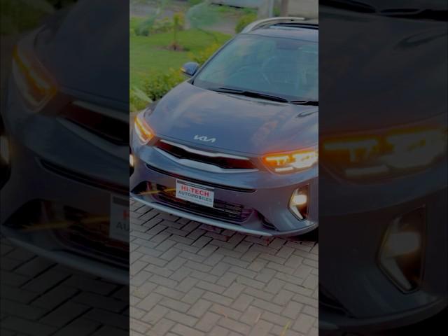 Kia Stonic EX+ 2025 Model Mercury Blue 1400 cc #hitech #automobile #gujrat #like #share #subscribe