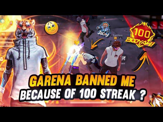 GARENA FREEFIRE  SUPPORT HACKERS  ? 100 Streak?