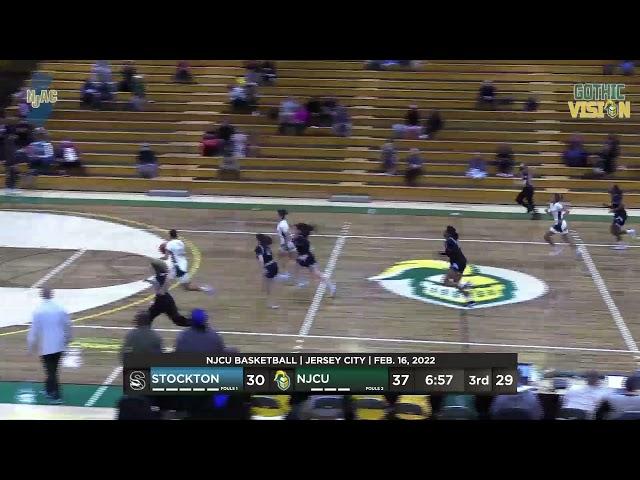 #GothicVision Highlights: #NJCUWBB defeats Stockton to Clinch NJAC Tournament #6 Seed