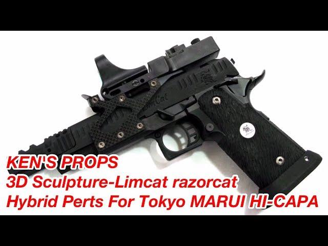 KEN'S PROPS 3D Sculpture-Limcat razorcat Hybrid Perts For Tokyo MARUI HI-CAPA