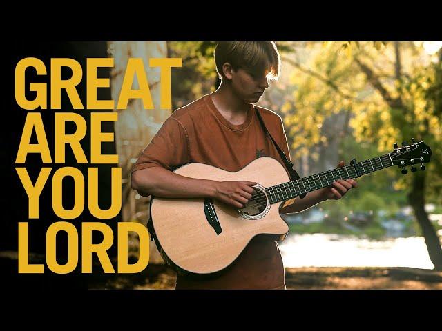 Great Are You Lord - All Sons & Daughters  - Fingerstyle Guitar Cover (With Tabs)