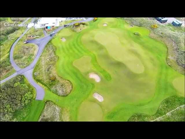 Trump International Links from the air