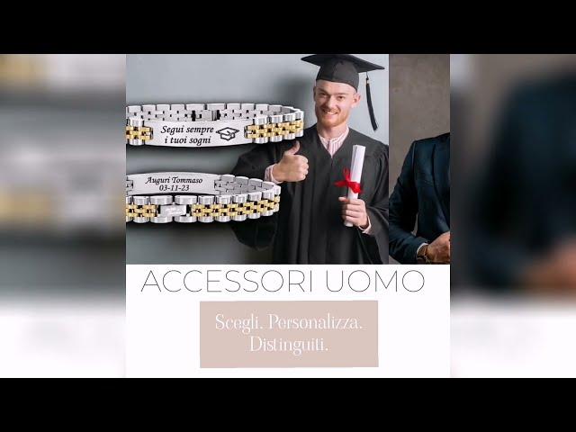 Accessori Uomo con Incisione Personalizzata