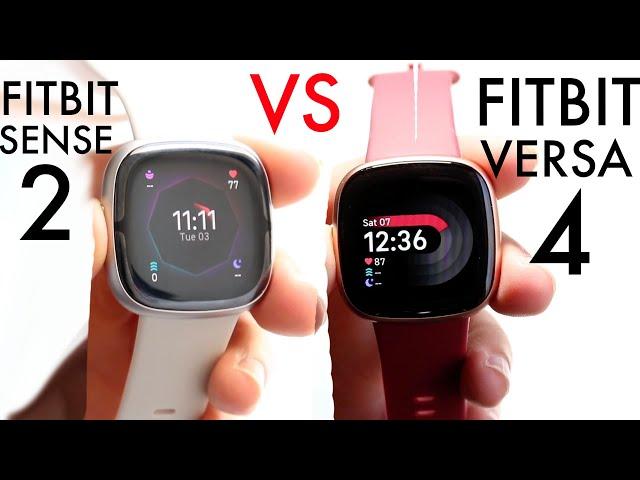 Fitbit Versa 4 Vs Fitbit Sense 2! (Comparison) (Review)