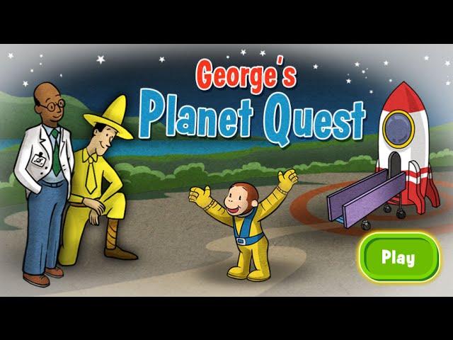 Curious George - George's Planet Quest Full Episodes Cartoon Game HD 1080p