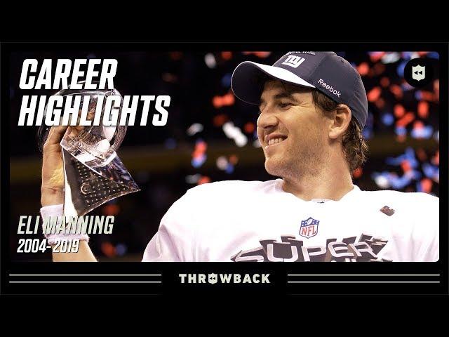 Eli "Eazy E" Manning's CLUTCH Career Highlights! | NFL Legends