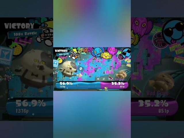 Sumemr Nights Splatfest - *100X BATTLE VICTORY!!!* - Team Theme Park - [Feat. Chicken Dance!]