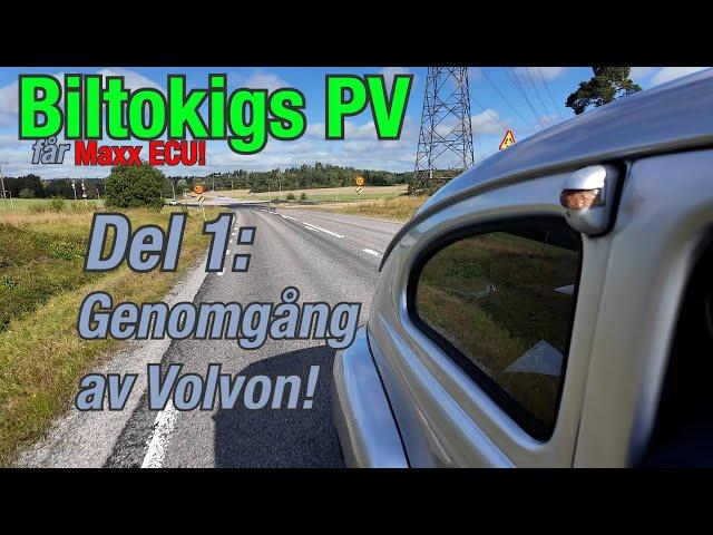 Biltokigs Volvo PV med T5-motor får Maxx ECU!