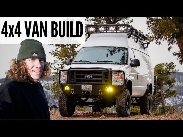 Revealing My 4x4 Converted Van & Walk-around